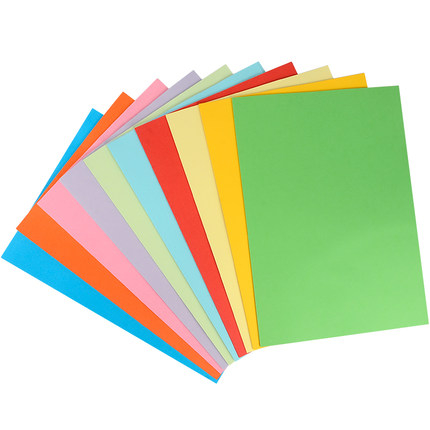 Hot sale 80g A4 office color paper school color paper hand made color paper