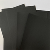 Customized High Quality Solid Paper Black Color Custom Size Thick Luxury Black Cardstock Paper