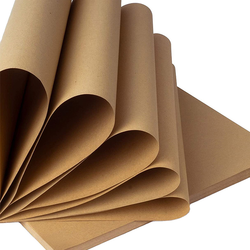 80-400gsm Brown Kraft Paper For Make Box Wrapping Or Paper Bag