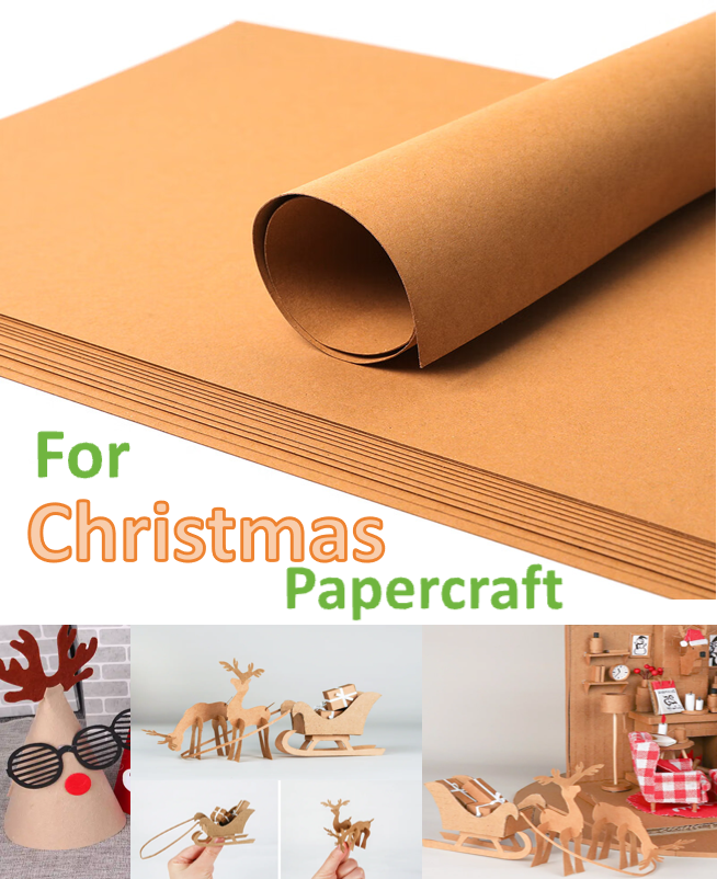 Festive Christmas Craft Cardstock - Premium DIY Paper (Custom Sizes & Patterns)