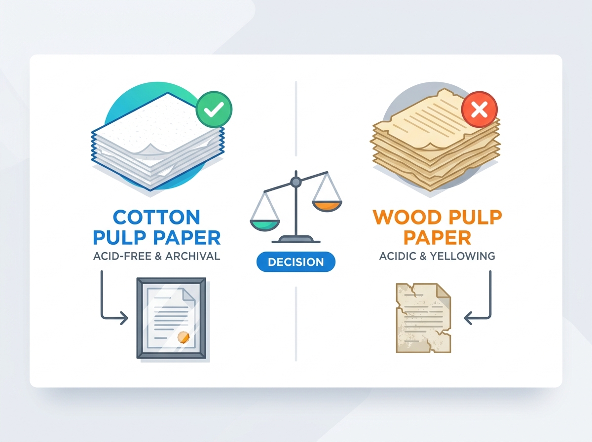Cotton Pulp Paper Manufacturing and Archival Quality