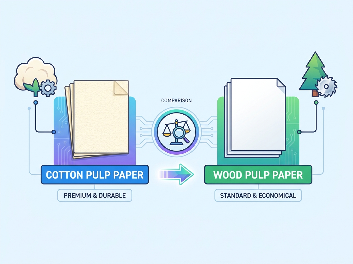 Cotton Pulp Paper Texture and Manufacturing Process