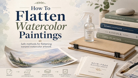 How To Flatten Watercolor Paintings.png