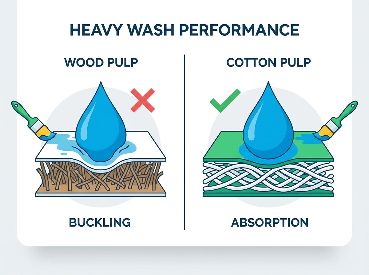 Cotton Pulp Paper Texture