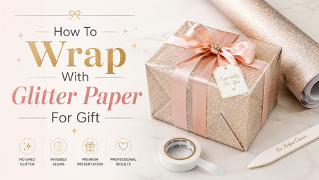 How To Wrap With Glitter Paper For Gift.png